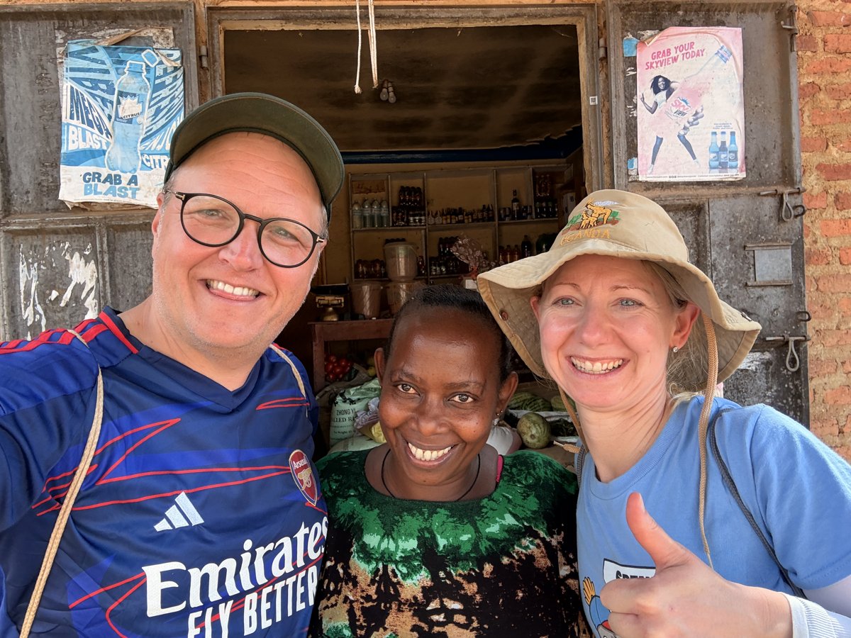 Emily in the Buhoma community